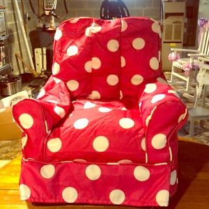 Children’s Minnie Mouse bean bag chair